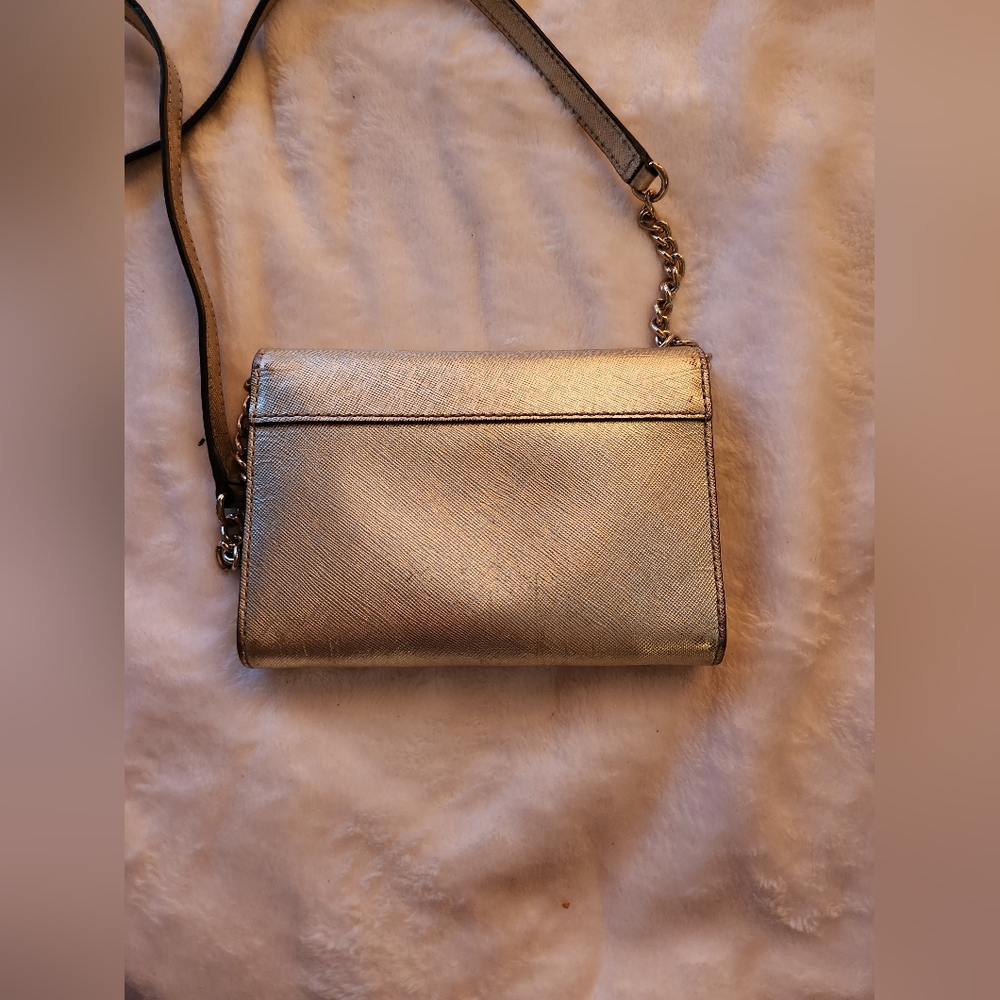 Kate Spade Metalic Gold Mini Purse - Picture 2 of 4